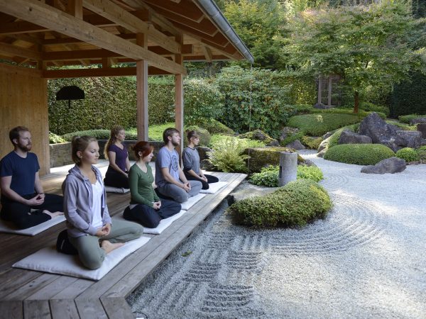 Meditieren Im Zengarten H.Schätzle